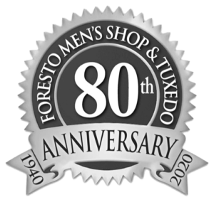 80th Seal IN-LINE Forest Men's Shop 80th Anniversary 1940-2020