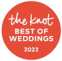 Here's an alt tag for the image: `The Knot Best of Weddings 2022`